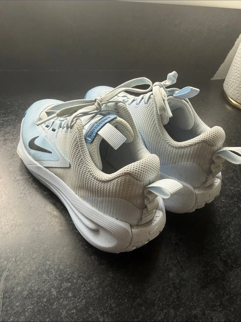 Nike Kids cross turf Sneakers - Light Blue size 3